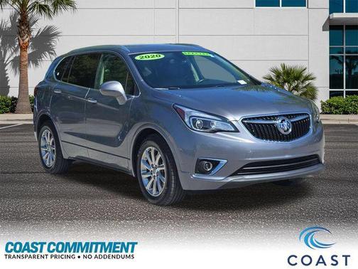 Satin Steel Metallic 2020 Buick Envision FWD Essence