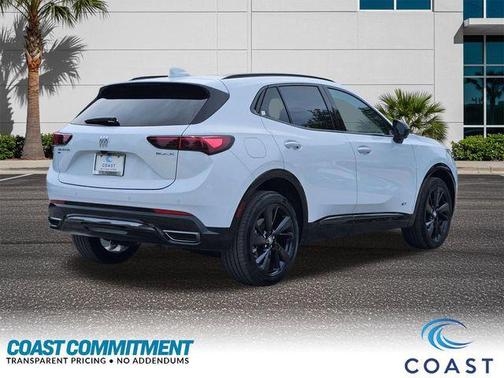 Iridescent White Tricoat 2026 Buick Envision Sport Touring AWD