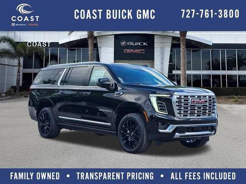 Onyx Black 2026 GMC Yukon XL Denali