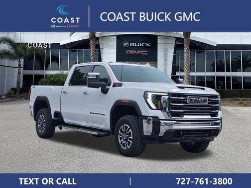 Summit White 2026 GMC Sierra 2500 SLT