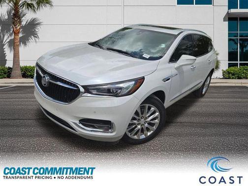 White Frost Tricoat 2018 Buick Enclave Premium