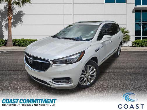 White Frost Tricoat 2018 Buick Enclave Premium