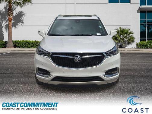White Frost Tricoat 2018 Buick Enclave Premium