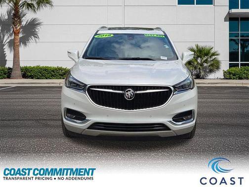 White Frost Tricoat 2018 Buick Enclave Premium