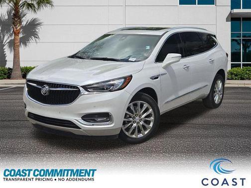 White Frost Tricoat 2018 Buick Enclave Premium