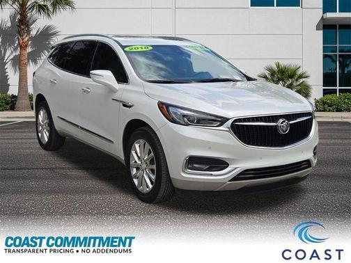 White Frost Tricoat 2018 Buick Enclave Premium