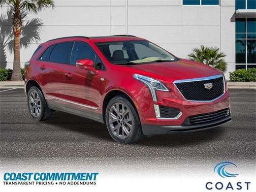 Red Horizon Tintcoat 2020 Cadillac XT5 Sport