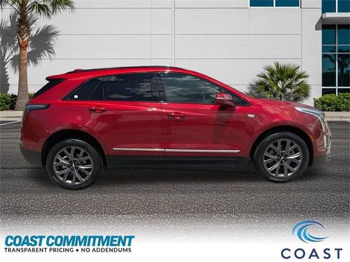 Red Horizon Tintcoat 2020 Cadillac XT5 Sport
