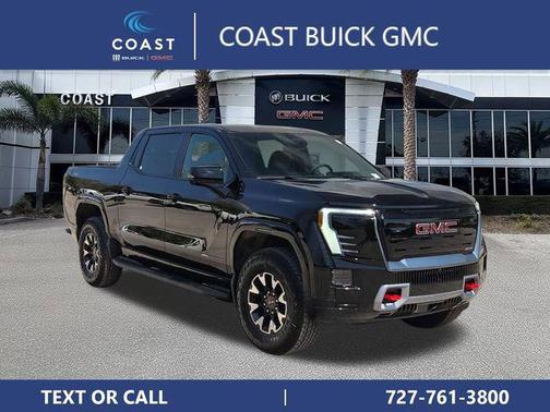 Onyx Black 2026 GMC Sierra EV Extended Range AT4