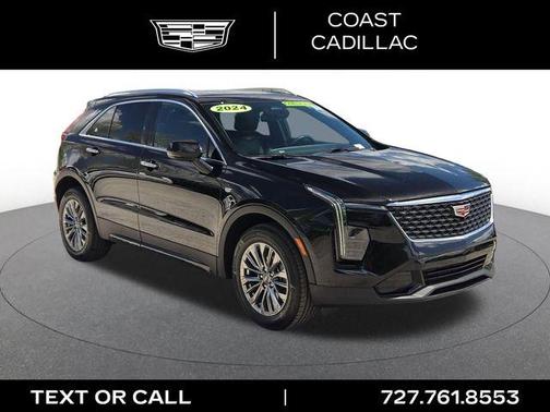 Stellar Black Metallic 2024 Cadillac XT4 Premium Luxury