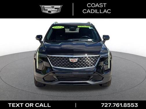 Stellar Black Metallic 2024 Cadillac XT4 Premium Luxury