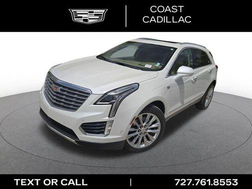 Crystal White Tricoat 2017 Cadillac XT5 Platinum