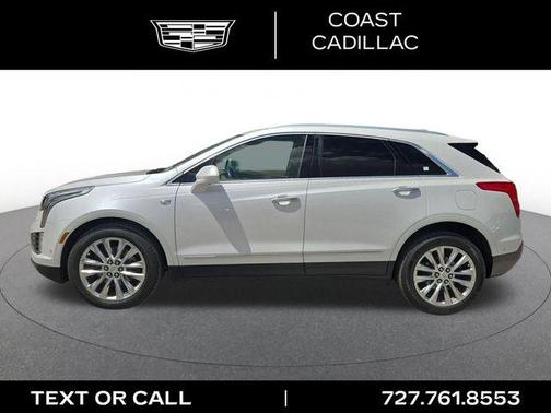 Crystal White Tricoat 2017 Cadillac XT5 Platinum