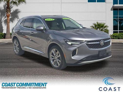 Satin Steel Metallic 2022 Buick Envision FWD Avenir
