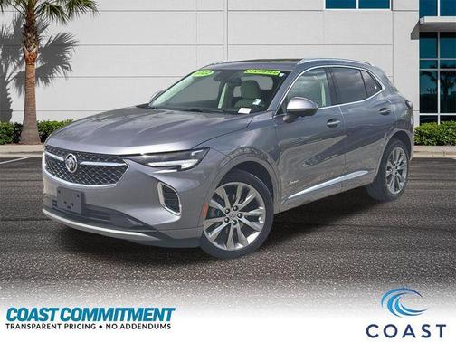 Satin Steel Metallic 2022 Buick Envision FWD Avenir