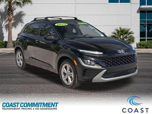 Ultra Black 2022 Hyundai KONA SEL