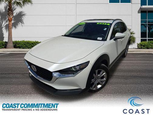Snowflake White Pearl Mica 2022 Mazda CX-30 2.5 S Preferred Package