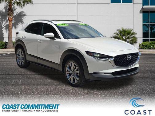 Snowflake White Pearl Mica 2022 Mazda CX-30 2.5 S Preferred Package