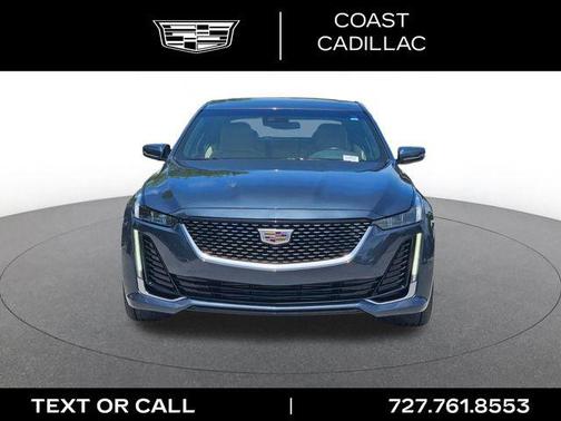 Shadow Metallic 2021 Cadillac CT5 Luxury RWD