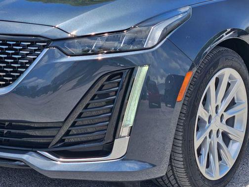 Shadow Metallic 2021 Cadillac CT5 Luxury RWD