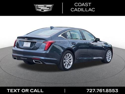 Shadow Metallic 2021 Cadillac CT5 Luxury RWD