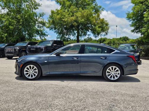 Shadow Metallic 2021 Cadillac CT5 Luxury RWD