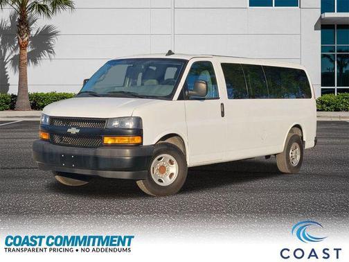 Summit White 2021 Chevrolet Express 3500 RWD 3500 Extended Wheelbase LS