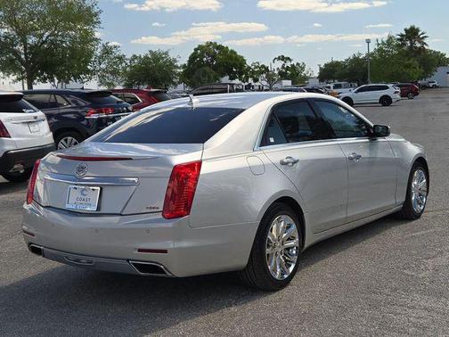 Radiant Silver Metallic 2014 Cadillac CTS 3.6L Luxury