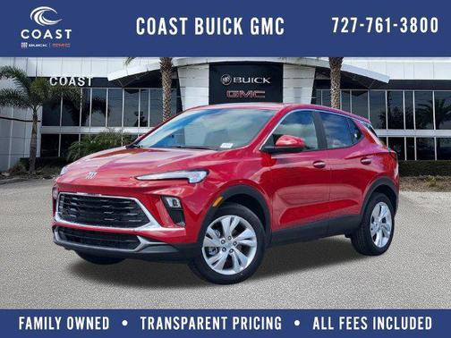 Brilliant Red 2026 Buick Encore GX Preferred