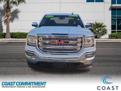 White Frost Tricoat 2018 GMC Sierra 1500 SLT
