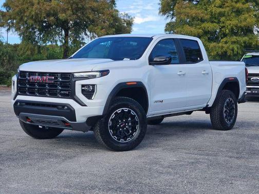 Summit White 2026 GMC Canyon AT4