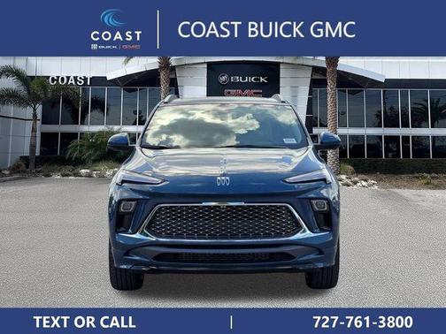 Ocean Blue Metallic 2026 Buick Encore GX Avenir
