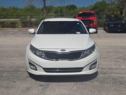 Snow White Pearl 2015 Kia Optima SX
