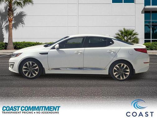 Snow White Pearl 2015 Kia Optima SX