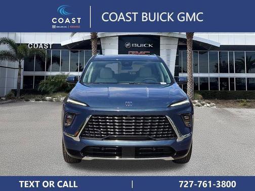 ocean blue metallic 2026 Buick Enclave Avenir FWD