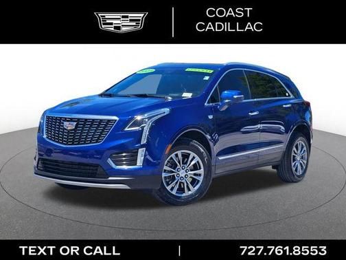 Opulent Blue Metallic 2023 Cadillac XT5 Premium Luxury