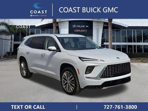 iridescent white tricoat 2026 Buick Enclave Avenir FWD