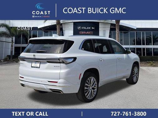 iridescent white tricoat 2026 Buick Enclave Avenir FWD