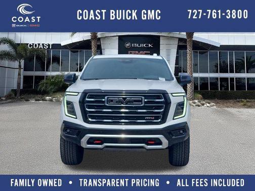 Summit White 2026 GMC Yukon 4WD AT4