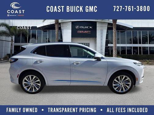 Iridescent White Tricoat 2026 Buick Envision Avenir AWD