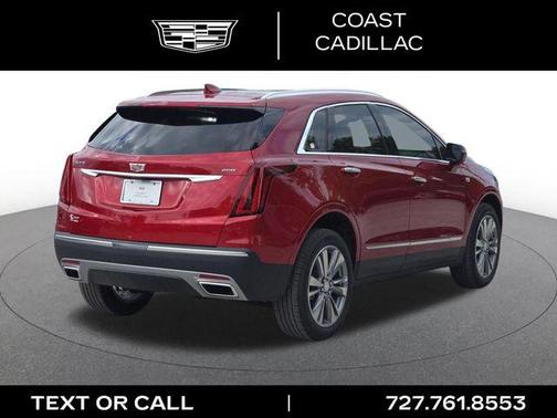 Radiant Red Tintcoat 2025 Cadillac XT5 Premium Luxury