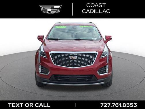 Radiant Red Tintcoat 2025 Cadillac XT5 Premium Luxury