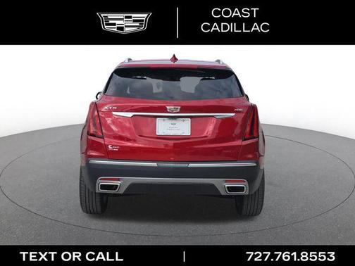 Radiant Red Tintcoat 2025 Cadillac XT5 Premium Luxury