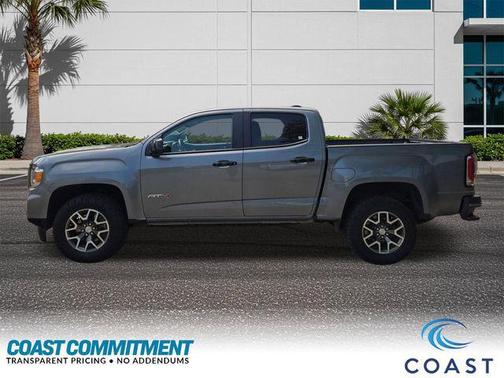 Satin Steel Metallic 2022 GMC Canyon AT4