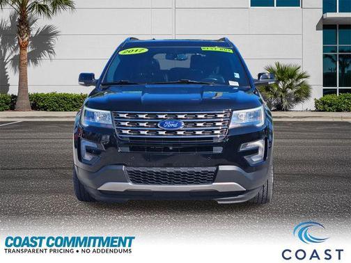 SHADOW BLACK 2017 Ford Explorer Limited