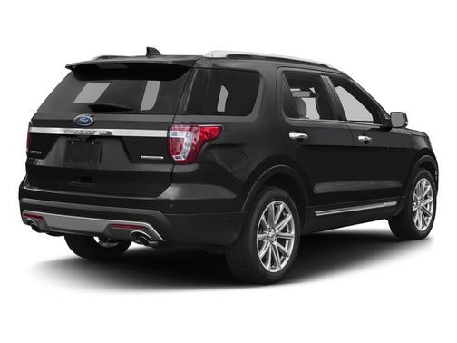 SHADOW BLACK 2017 Ford Explorer Limited