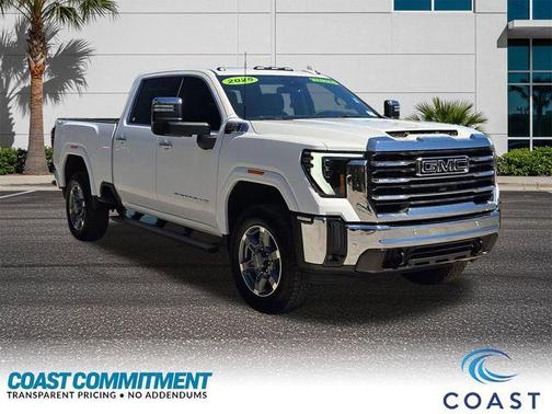 Summit White 2025 GMC Sierra 2500 SLT