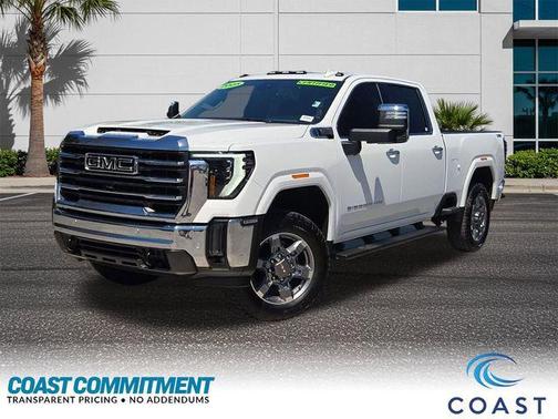 Summit White 2025 GMC Sierra 2500 SLT