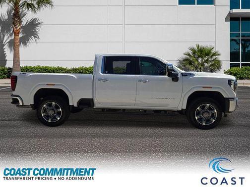 Summit White 2025 GMC Sierra 2500 SLT