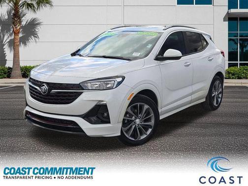 White Frost Tricoat 2022 Buick Encore GX Select